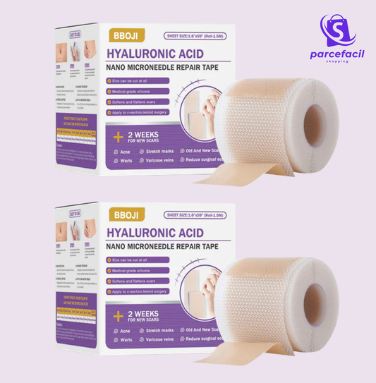 Tienda Oficial | Cinta Reparadora Nano Hialurónica® – Tratamiento Avanzado y Comprobado para Cicatrices, Estrías y Marcas