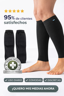 Medias de Compresión Anti-Varices y Dolor Muscular 15–20 mmHg