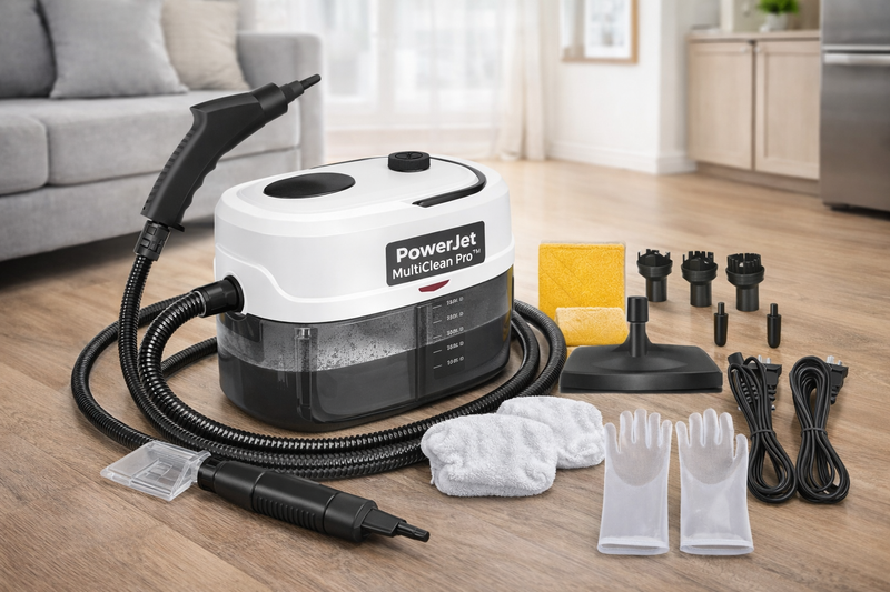 PowerJet MultiClean Pro™ + Kit Profesional de Bicos, Luvas y Boquillas para Limpieza Total