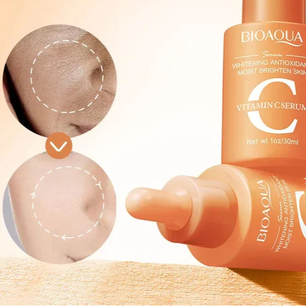 Combo Exclusivo BioAqua Antiedad Total 4 en 1 – 3 Sérums Intensivos + Protector Solar de Regalo